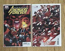 AVENGERS FOREVER #2 (RUSSELL DAUTERMAN BLACK WIDOW VARIANT) + Regular Cover picture
