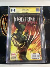 Wolverine: Savage 1 CGC SS 9.4 Signed By J. Scott Campbell picture