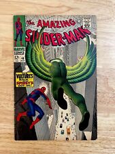 Amazing Spider-Man #48 - VG Copy Great Color Vulture Cover - Marvel 1967 picture
