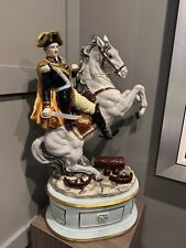 Large German Porcelain Sculpture of Napoleon On Horse picture