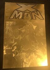 1995 The Uncanny X-Men Deluxe Mar 1 Ultimate Ed Marvel Comic Book Gold Foil picture