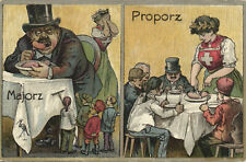 PC CPA SWITZERLAND, PROPAGANDA, MAJORZ, PROPORTION, Vintage Postcard (b16577) picture