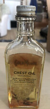 Rare Vintage Gold Medal Chest Oil Bottle picture