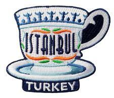 Istanbul, Turkey Travel Patch Embroidered Iron on Sew on Souvenir picture