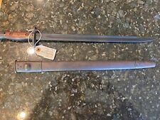 WWII Australian Army P1907 Bayonet w/Scabbard - MA Dtd 1943 - SMLE No.1 Enfield picture