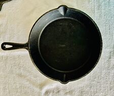 Cast Iron #2 Unmarked 10 1/2 Inch Skillet picture