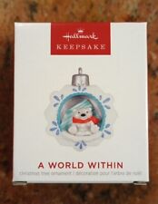 Hallmark 2023 Keepsake A World Within 9th - Miniature - Ornament.  24-20 picture