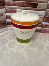 2005 STARBUCKS CERAMIC COFFEE CANISTER/ COOKIE JAR picture