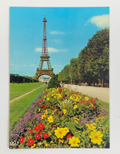 The Eiffel Tower Paris France Postcard picture