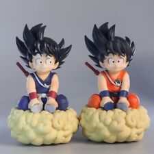 Dragon Ball Anime Kid Goku Childhood Son Goku Sitting Cloud Pvc Figure Toy picture