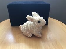 Vintage Honora Collection White Pearl Rabbit Bunny Figurine picture