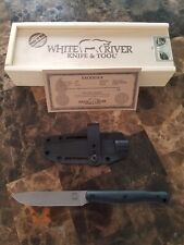 White River Knives Exodus 4 - S35VN Steel / Black Micarta Handle / Kydex Sheath picture