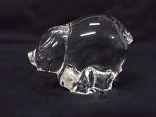 Small COTTE Crystal Pig Figurine 1.5x2