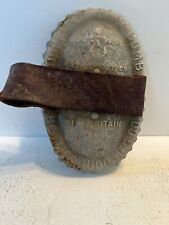 antique duplex curry comb anchor brand stamped june 22 1909 Horse Equestrian picture
