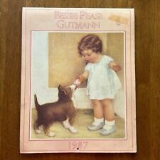BESSIE PEASE GUTMANN 1987 Wall Calendar 12 Month Vintage Baby Large Vertical picture
