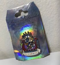 Disneyland Pin Diamond Decades LE Series from 2015 Chip n Dale Its A Small World picture