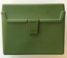 Vintage 70's Sterling Letter File Storage Box - Avocado Green picture