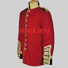 New Men's Red British Queen Guard Jacket Civil War Men Wool Coat Fast Shipping picture
