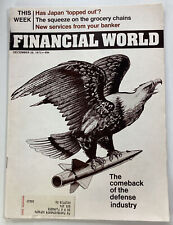 Financial World Magazine Vtg 1973 Rare Ads Defense Food Japan Banks Harris Cummi picture