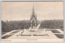 Vintage Postcard The Albert Memorial Kensington Gardens, London picture