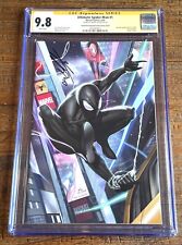 ULTIMATE SPIDER-MAN #1 CGC SS 9.8 INHYUK LEE SIGNED BLACK COSTUME VIRGIN VARIANT picture