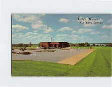 Postcard LDS Mormon Visitors Center Nauvoo Illinois USA picture