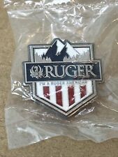 Ruger Firearms I Am A Ruger American  -  Hat or Lapel Enamel Pin picture