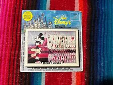 Vintage 1982 Walt Disney Mickey Mouse Card Set 10-18 New Sealed Series A picture