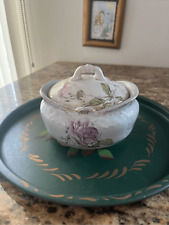 Antique vintage Royal Ironstone floral bowl picture