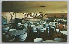 Fort Ft Gordon Georgia~NCO Club Lounge~Cigarette Machine~Bar Counter~1950s PC picture