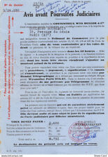 1951 CONTENT DIRECTOR C J ROMILLY PARIS-COUUELURS BOURGEOIS PARIS 50-0081 picture