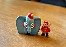 2 VINTAGE MARX DISNEYKINS - DUMBO AND TIMOTHY MOUSE - LATE 1960'S - TAIWAN picture
