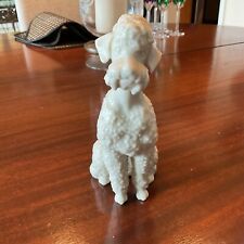 Lorenz Hutschenreuther White Standard Poodle Figurine 6.5