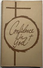 Confidence in God, Vintage Holy Devotional Booklet. picture