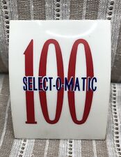 Seeburg Select-o-matic 100 45 Jukebox Mechanism Cover Insert picture