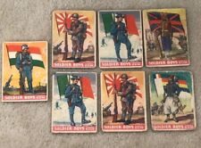 Soldier Boys Cards 1933 Lot Of 7 eBay 1/1 picture