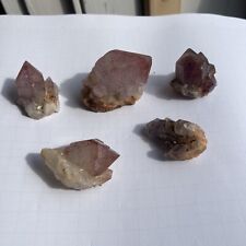 Disco Fire Quartz And Amethyst Crystals From Nigeria picture