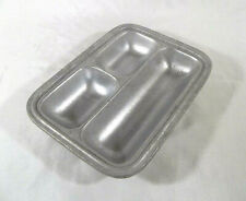 Vintage RWP Wilton Pewter Divided 3 Compartment Serving Dish picture