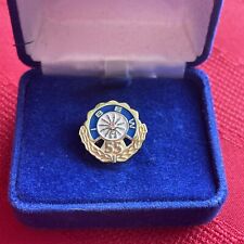 Vintage International Brotherhood of Electrical Workers 55 Years of Service Pin picture