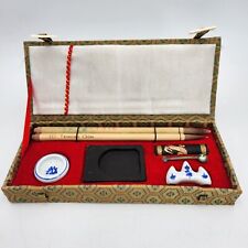 Vintage Chinese Calligraphy Brush Writing Painting Box Set picture