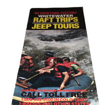 Raft Trips Jeep Tours Salida Colorado 1984 Brochure River Runners RARE picture