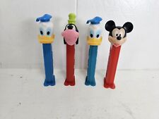 Vintage  Set of 4 Disney PEZ Dispensers Mickey, Donald Duck, Goofy picture