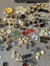 MIXED LOT Antique Vintage Sewing Buttons (Sets And Singles) picture
