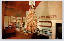 c1950s~Famous Lollipop Tree~Glass House Restaurants~Kitsch Decor~VTG Postcard picture