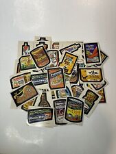 Wacky Packs Lot of 42 Bazooka Gum Stickers TOPPS Brand Trading Collector Cards picture