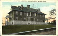 Nurses' Home Litchfield County Hospital Winsted Connecticut CT medicine 1930s picture