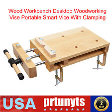 Wood Workbench Desktop Woodworking Vise Portable Smart Vice With Clamping picture
