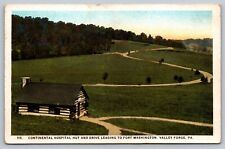 Vintage Postcard **CONTINENTAL HOSPITAL HUT** FORT WASHINGTON**VALLEY FORGE PA picture