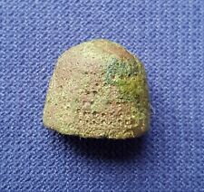 Nice Rare Medieval Cast Bronze Thimble 14th/15th Century Detector Find picture