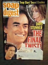 BACK ISSUE VINTAGE SOAP OPERA DIGEST MAGAZINE  11/02/2204  DAYS STUNNER.. picture